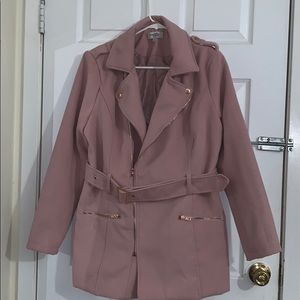 Pink Charlotte Russe Jacket/Coat